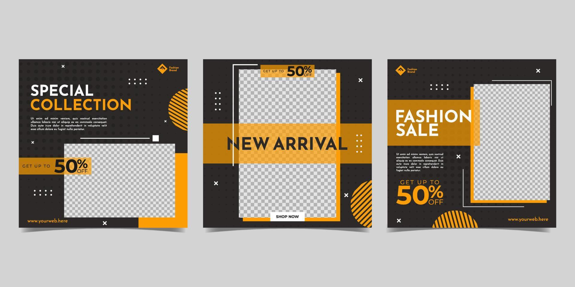 Social media template design system with brand consistency